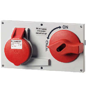 Mennekes Panel mounted receptacle 7514